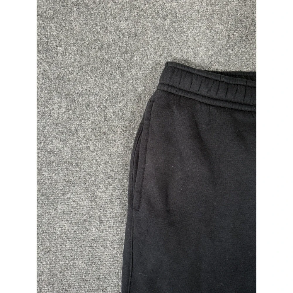 Nike Sportswear Club Fleece Pants Mens Small Black Cotton Jogger Sweatpants 28